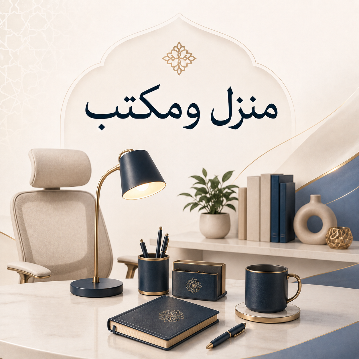منزل ومكتب