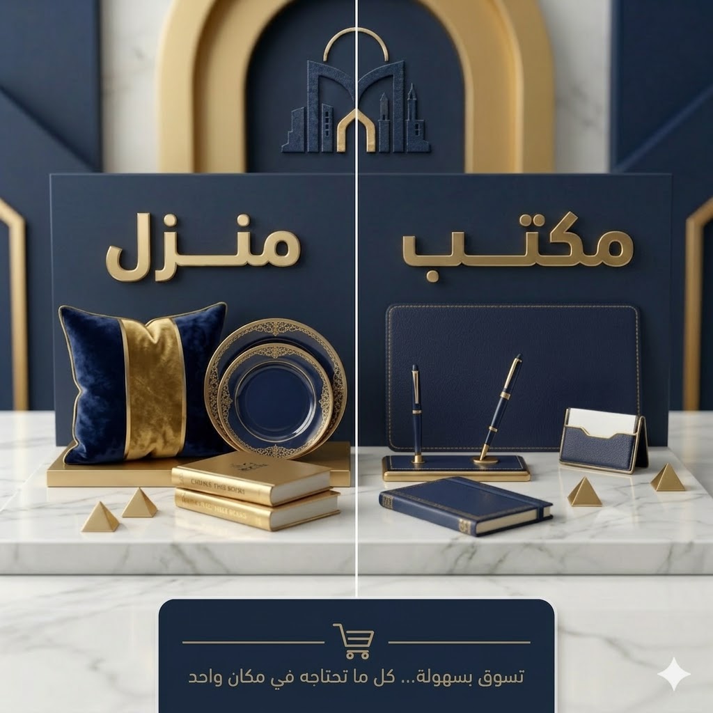 منزل ومكتب